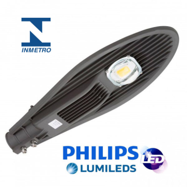 Luminária LED Pública Pétala 50 Watts